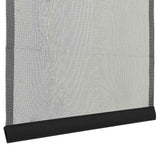 Insect Door Screen with Mesh Curtain Black 100x220 cm Polyester - 45-Degree Angle