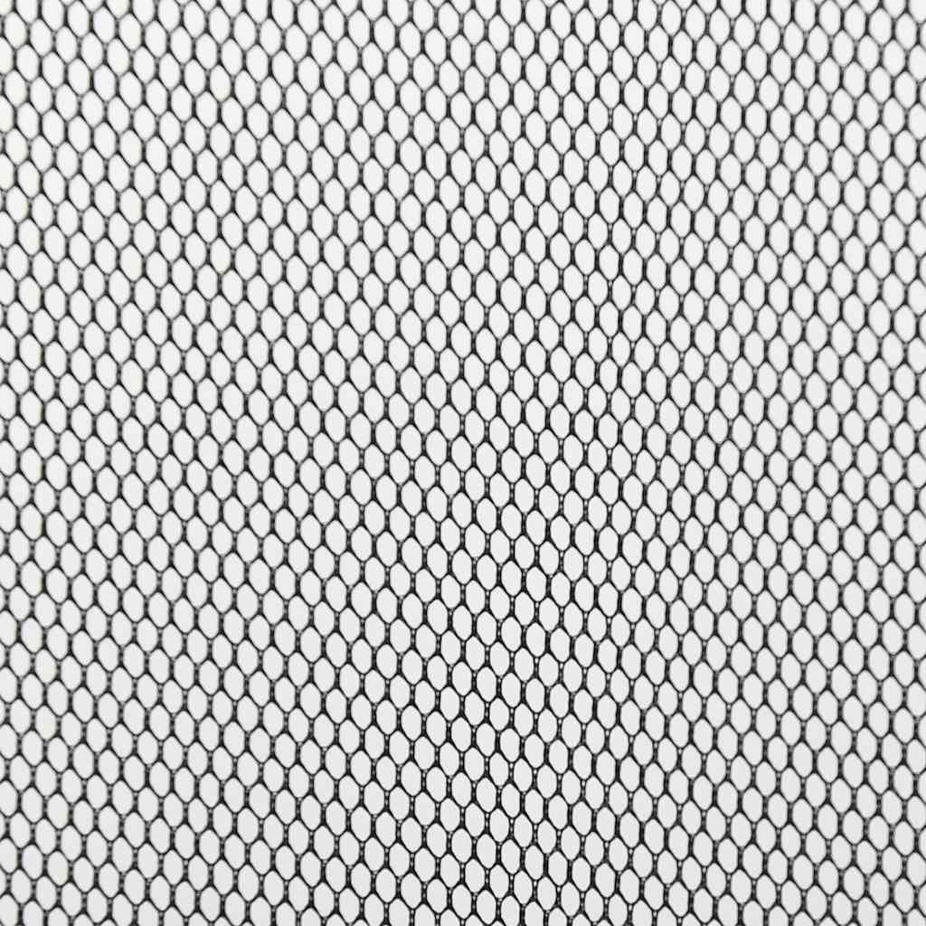 Insect Door Screen with Mesh Curtain Black 100x220 cm Polyester