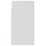 Hanging Cabinet Lyons 2 pcs White 50x31x60 cm Engineered Wood