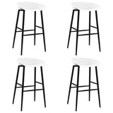 5 Piece Bar Set White