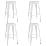 5 Piece Bar Set White