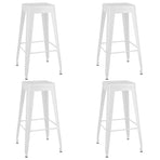 5 Piece Bar Set White