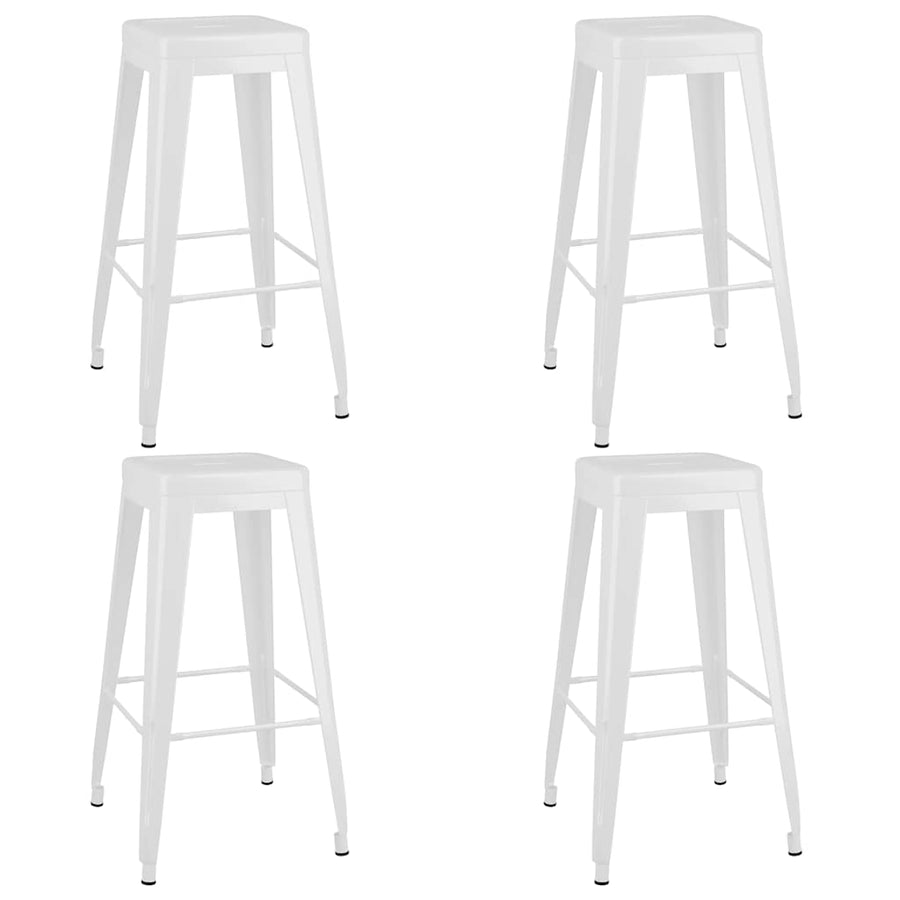 5 Piece Bar Set White