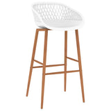 5 Piece Bar Set White