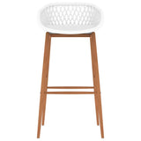 5 Piece Bar Set White
