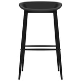 5 Piece Bar Set White and Black