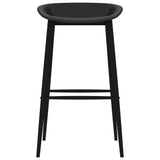 5 Piece Bar Set White and Black - Low Angle