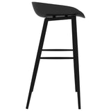 5 Piece Bar Set White and Black - Extra Image