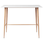 7 Piece Bar Set White
