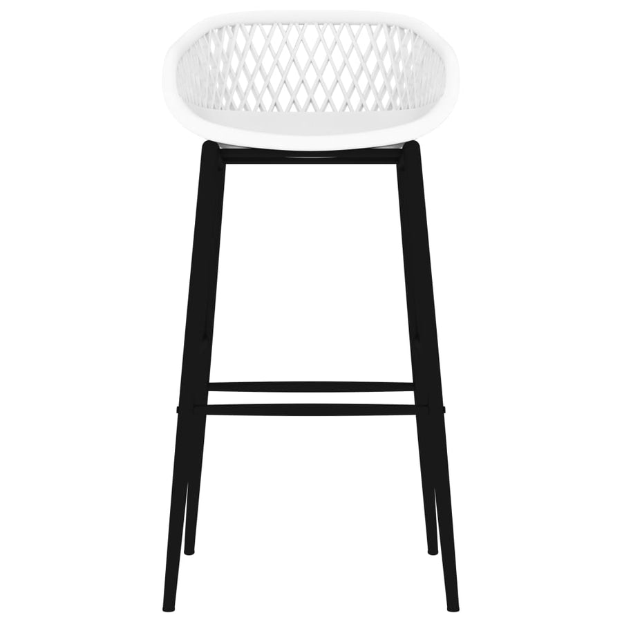 5 Piece Bar Set Black and White
