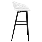 5 Piece Bar Set Black and White - Extra Image