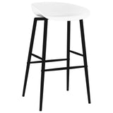 5 Piece Bar Set Black and White - Close-Up Angle