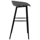 5 Piece Bar Set Black and Grey - Extra Image