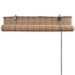 Bamboo Roller Blinds 2 pcs 80 x 160 cm Brown