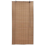 Bamboo Roller Blinds 2 pcs 100 x 160 cm Brown