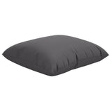 Throw Pillows 4 pcs Anthracite 40x40 cm Fabric