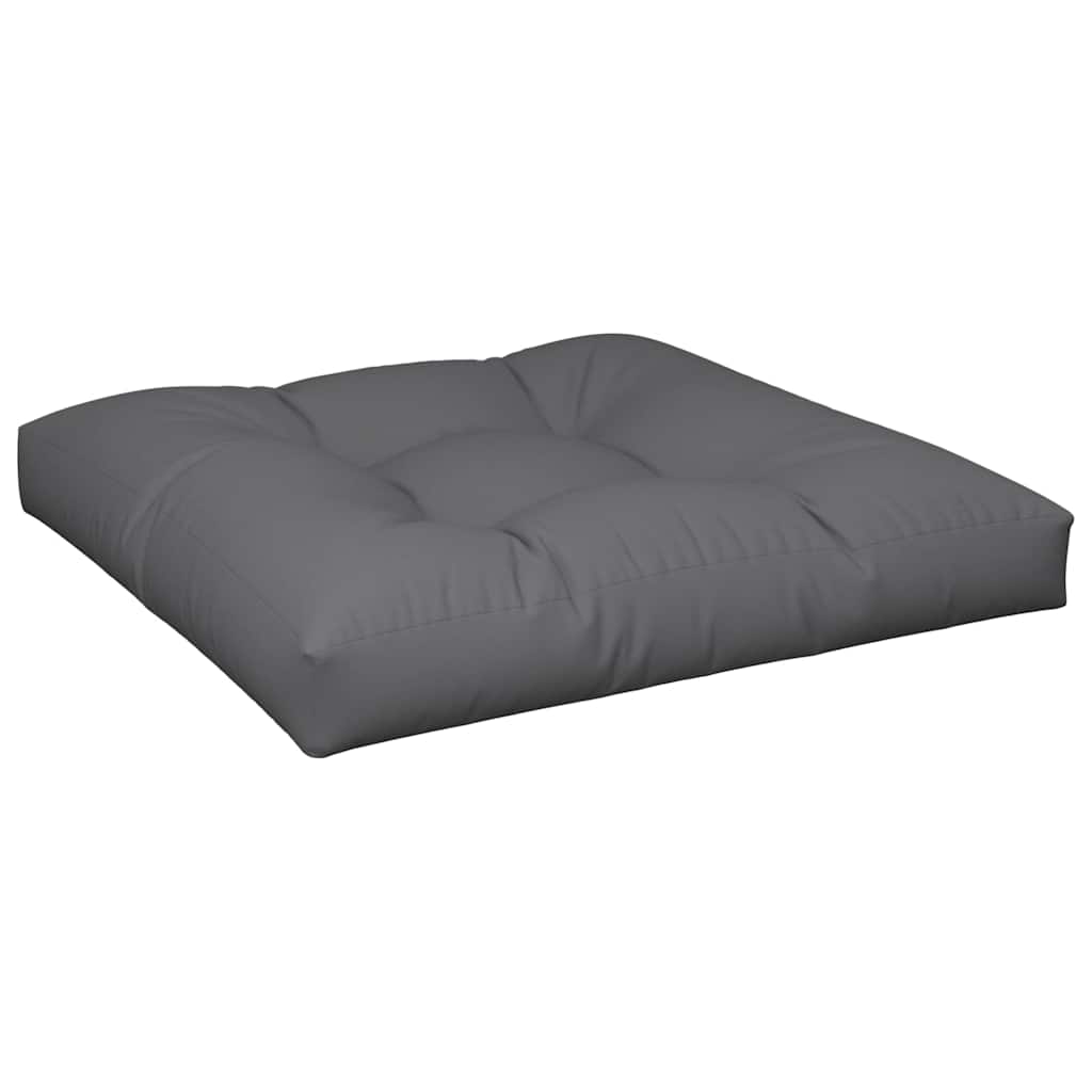 Pallet Cushion Anthracite 70x70x12 cm Fabric