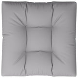 Pallet Cushion Grey 80x80x12 cm Fabric - Front View