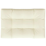 Pallet Cushion Cream 120x80x12 cm Fabric