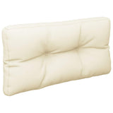 Pallet Cushions 2 pcs Cream Fabric