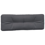Pallet Cushions 3 pcs Anthracite Fabric