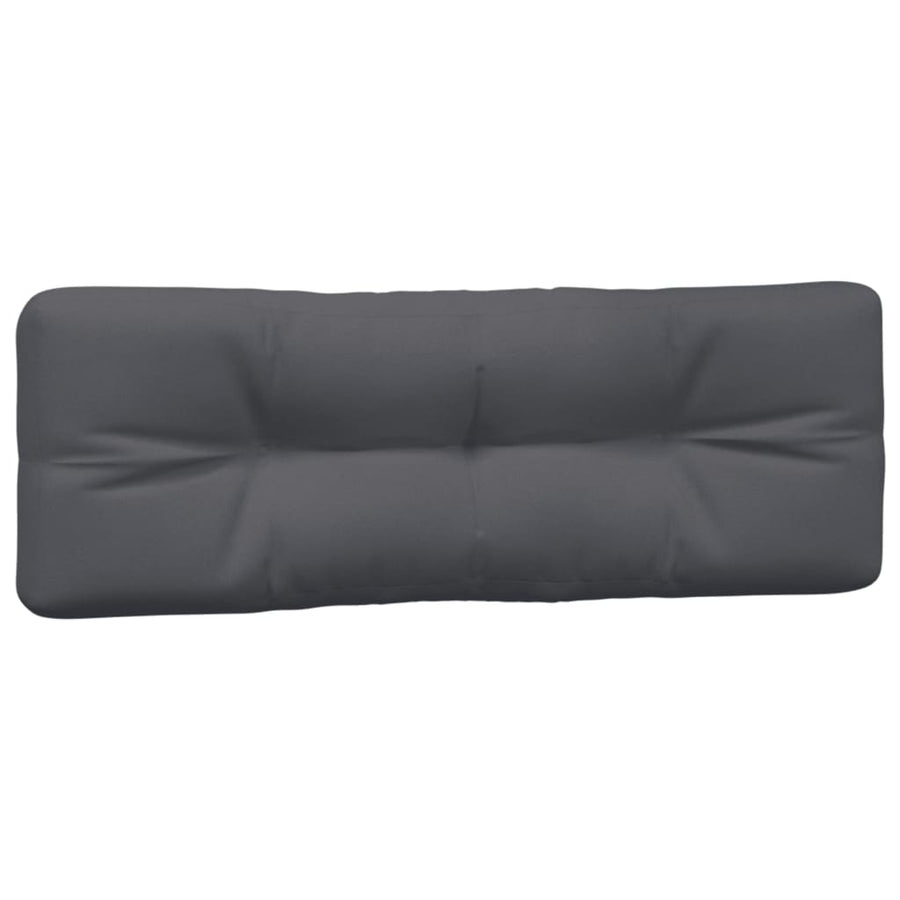 Pallet Cushions 3 pcs Anthracite Fabric