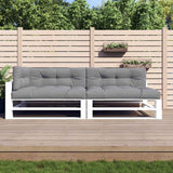 Pallet Cushions 5 pcs Grey Fabric