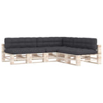 Pallet Sofa Cushions 7 pcs Anthracite