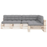Pallet Sofa Cushions 7 pcs Grey
