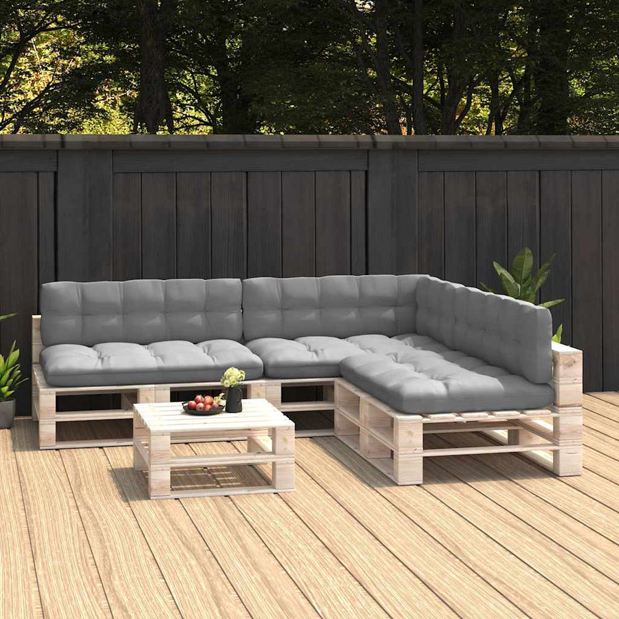 Pallet Sofa Cushions 7 pcs Grey