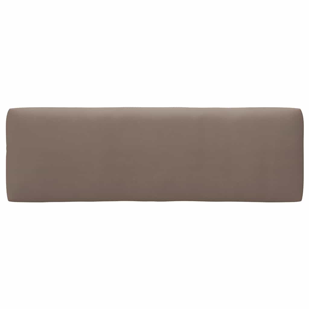 Pallet Cushions 3 pcs Taupe Fabric
