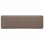 Pallet Cushions 3 pcs Taupe Fabric