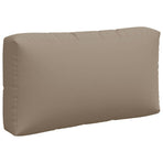 Pallet Cushions 3 pcs Taupe Fabric