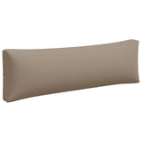 Pallet Cushions 3 pcs Taupe Fabric - Close-Up Angle