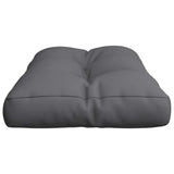 Pallet Cushion Anthracite 80x40x12 cm Fabric - 45-Degree Angle