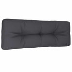 Pallet Cushion Anthracite 120x40x12 cm Fabric