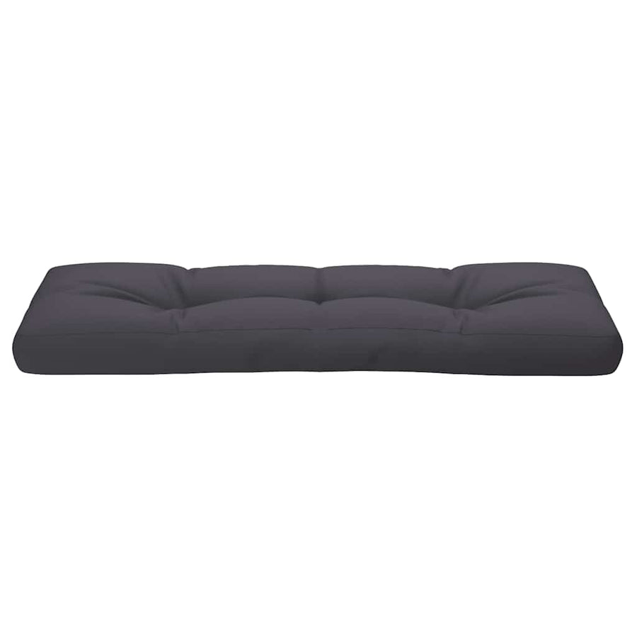 Pallet Cushion Anthracite 120x40x12 cm Fabric