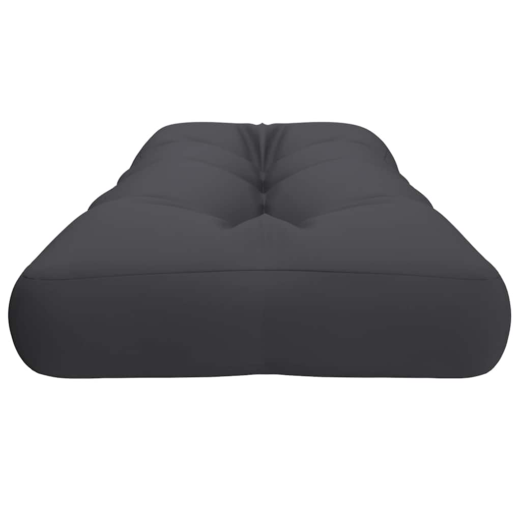 Pallet Cushion Anthracite 120x40x12 cm Fabric