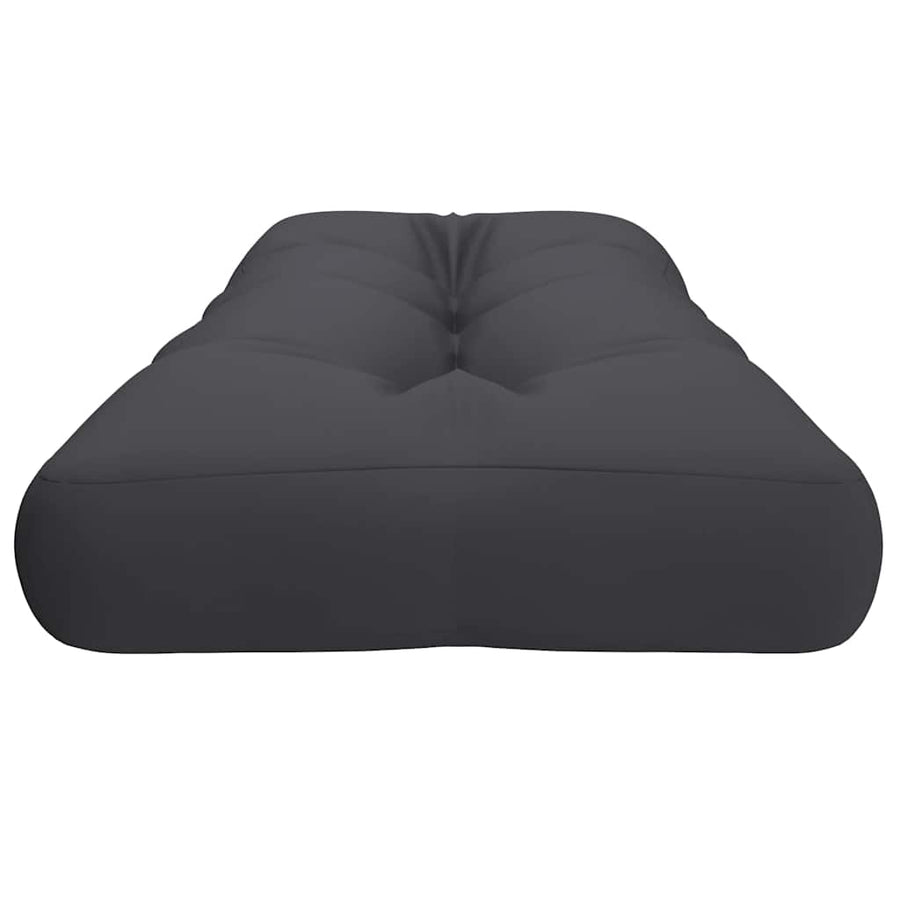 Pallet Cushion Anthracite 120x40x12 cm Fabric