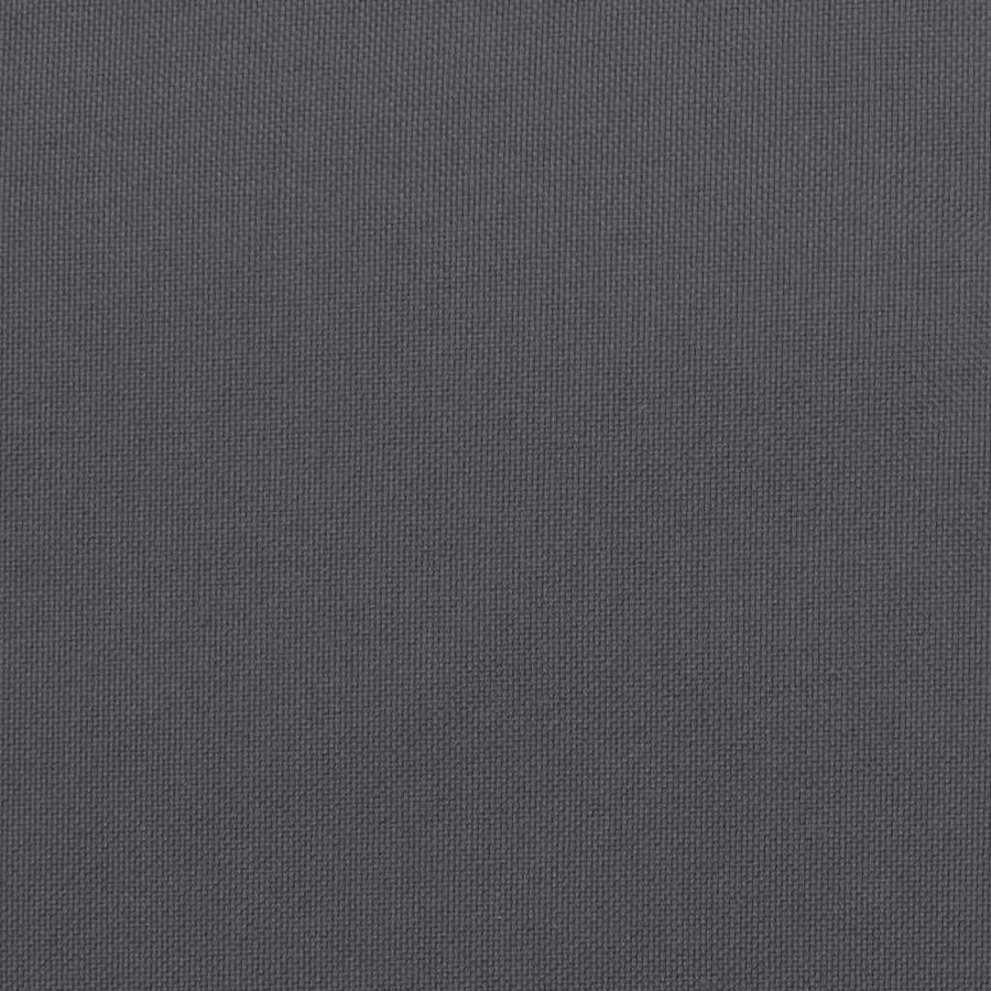 Pallet Cushion Anthracite 120x40x12 cm Fabric
