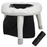 Camping Toilet with Bags 200 kg - Front View