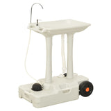 Camping Hand Wash Stand with Dispenser 35 L - Top-Down View