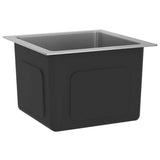 Handmade Kitchen Sink Stainless Steel (AU only) - Side View