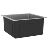 Handmade Kitchen Sink Stainless Steel - Side View