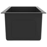 Handmade Kitchen Sink Black Stainless Steel (AU only) - 45-Degree Angle