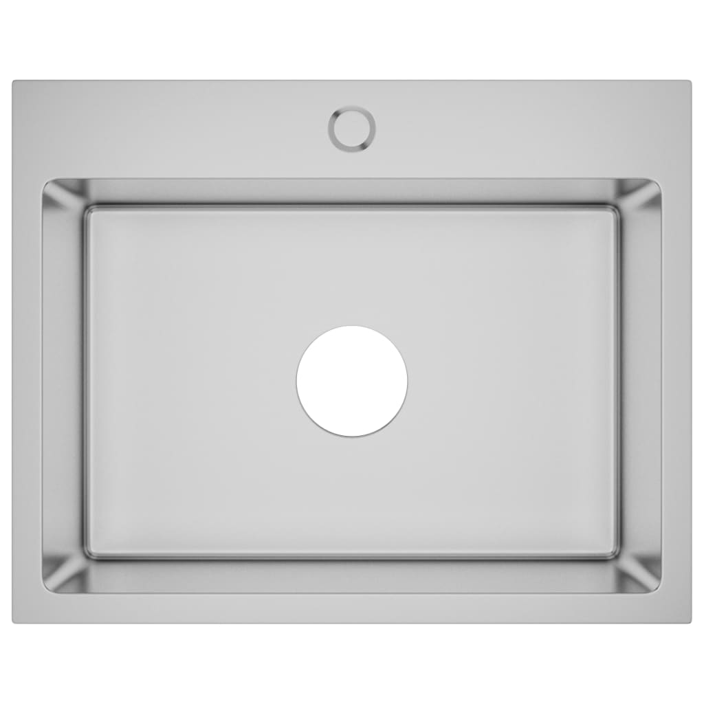 148762  Handmade Kitchen Sink Stainless Steel