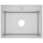 148762 Handmade Kitchen Sink Stainless Steel