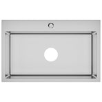 148764 Handmade Kitchen Sink Stainless Steel