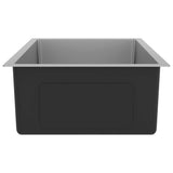 Handmade Kitchen Sink Stainless Steel - 45-Degree Angle