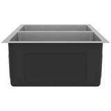 Handmade Kitchen Sink Stainless Steel - 45-Degree Angle